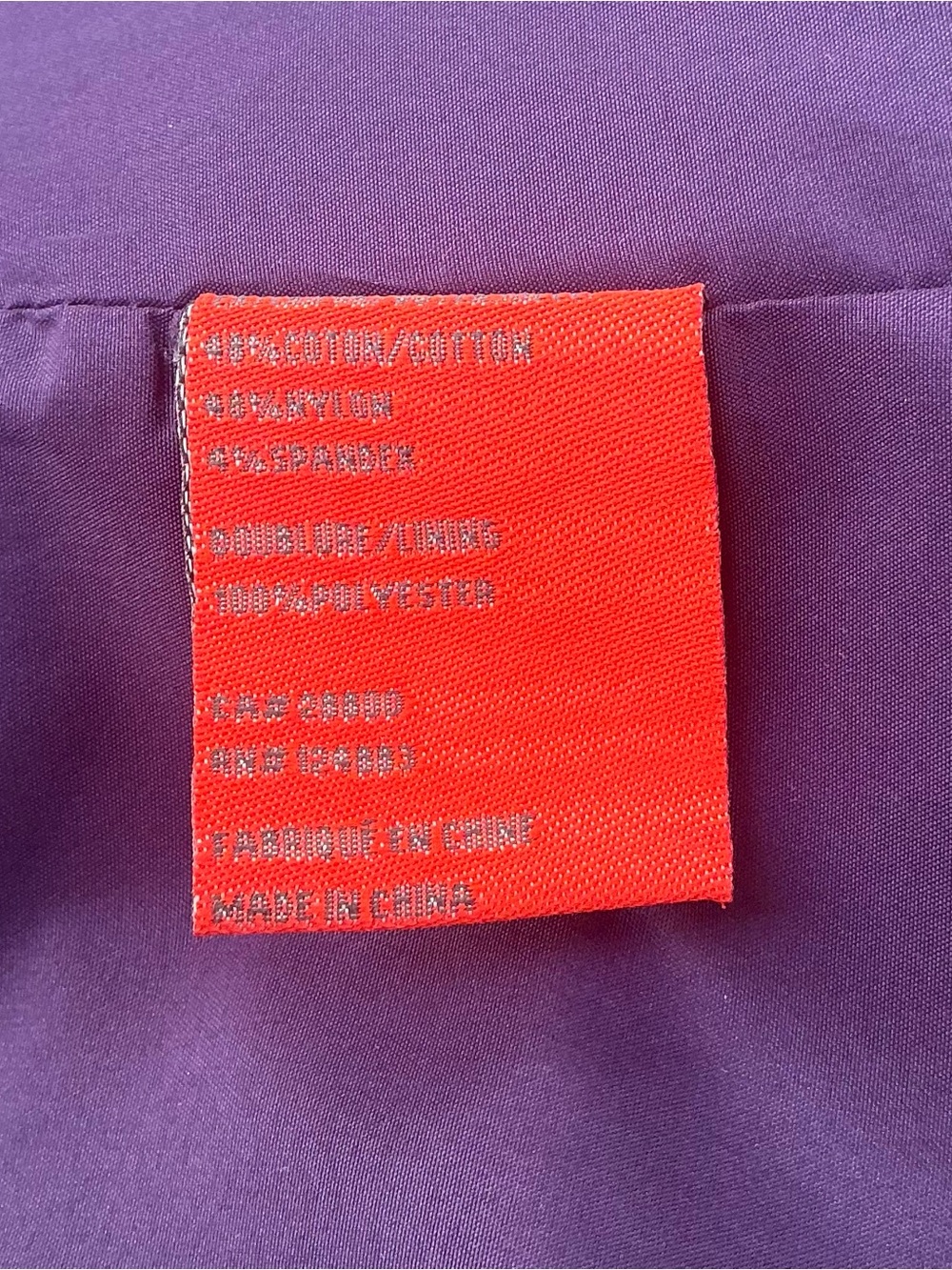 2XPOSE Purple Belted Trench Coat Jacket Medium Statement Buttons Mid-Length - Picture 7 of 11